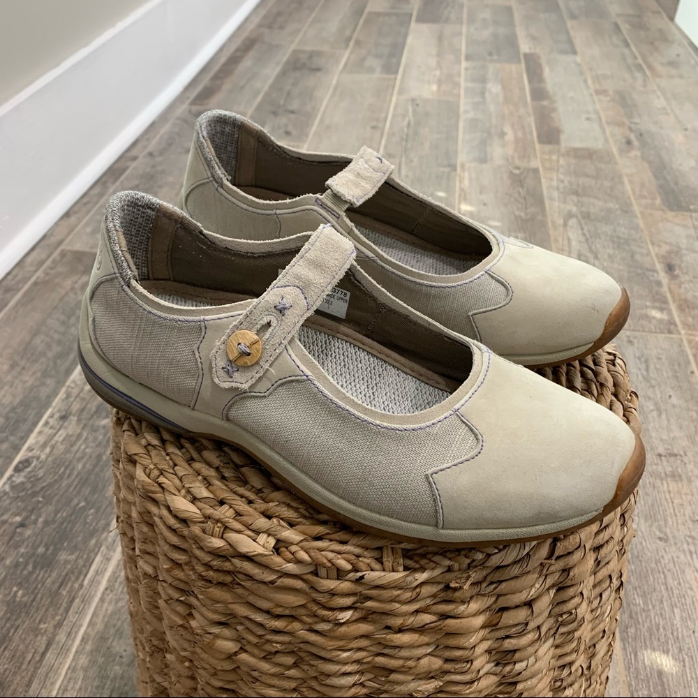 Timberland Smartwool Leather Mary Jane Shoes